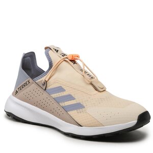 Trekingová obuv adidas - Terrex Voyager 21 Slip-On HEAT.RDY Travel Shoes HP8625 Béžová.