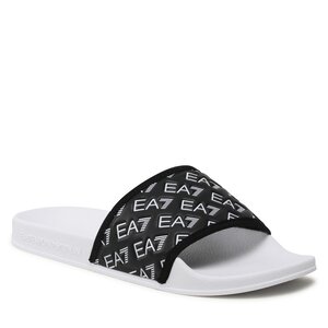 Šľapky EA7 Emporio Armani - XCP010 XK340 A120 Black/White.