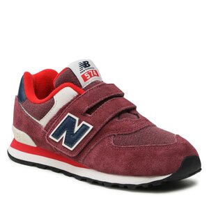 Sneakersy New Balance - PV574NX1 Bordová.
