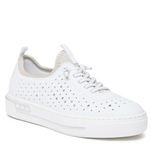 Sneakersy Rieker - L8853-80 Weiss.