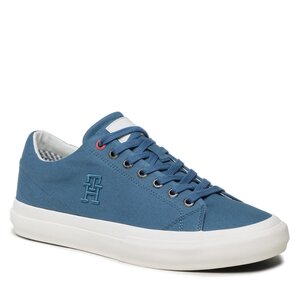 Tenisky Tommy Hilfiger - Th Hi Vulc Street Low Veg Dywes FM0FM04422 Blue Coast DBX.
