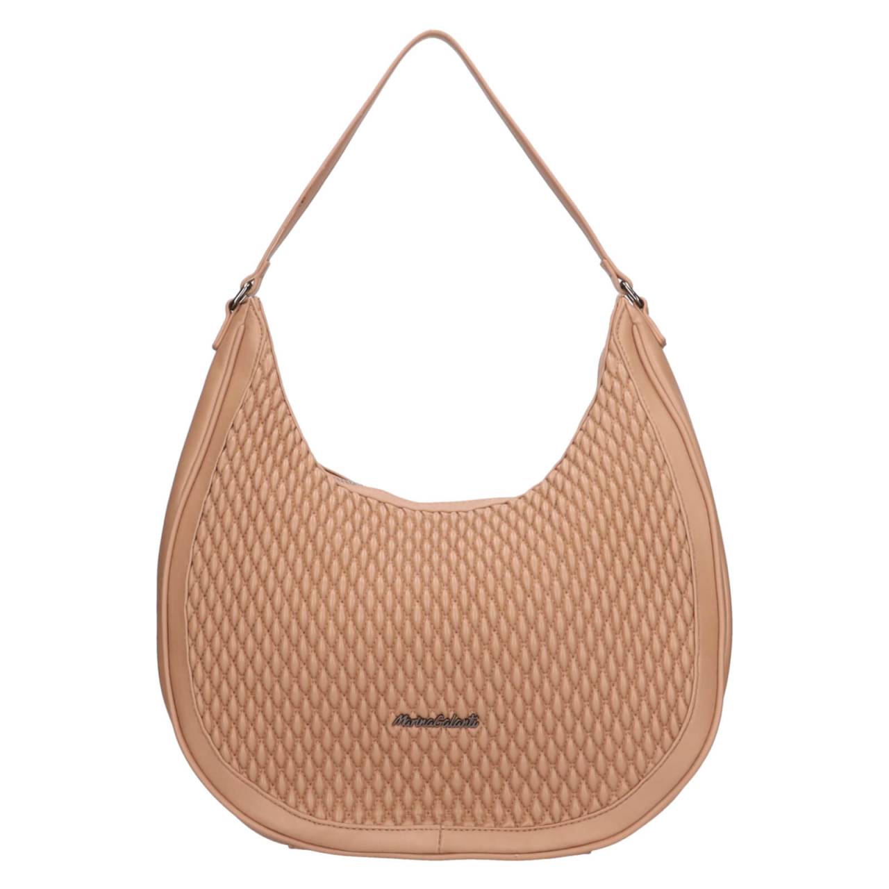 Dámska kabelka cez rameno Marina Galanti Tavita - svetlo hnedá.