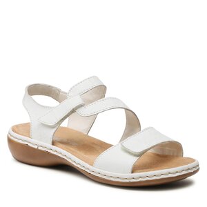Sandále Rieker - 659C7-80 Weiss.