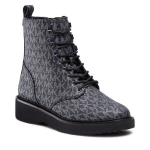 Outdoorová obuv MICHAEL Michael Kors - Haskell Bootie 40F2HSFE5B Blk/Silver.