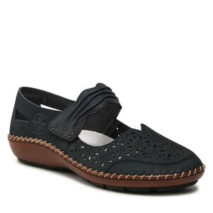 Poltopánky Rieker - 44896-14 Blau.