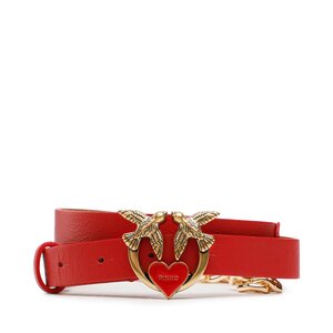 Dámsky opasok Pinko - Love Belt H2 20222 1H2147 A089 Ruby Red R720.