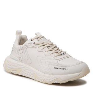 Sneakersy KARL LAGERFELD - KL52420 Off White Lthr.