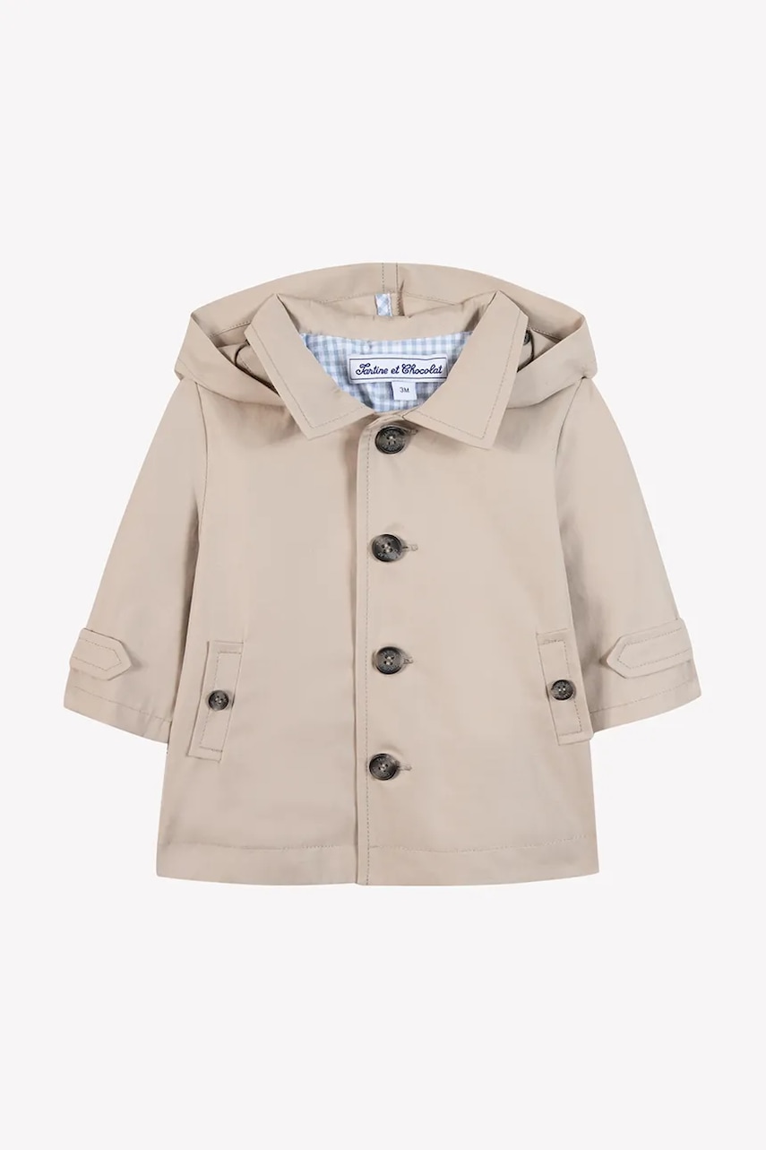 Trenčkot Tartine et Chocolat.