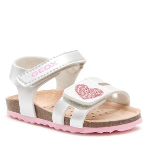 Sandále Geox - B Sandal Chalki Girl B352RA0NFKCC0566 M Silver/Pink.