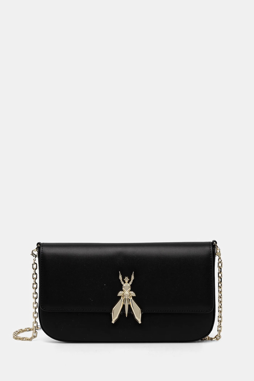 Kožená kabelka Patrizia Pepe.