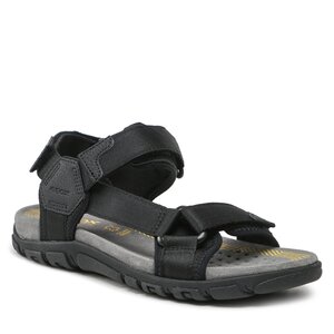 Sandále Geox - Uomo Sandal Strada U3524A00011C9999 Black.