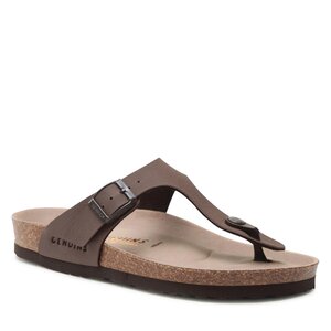 Žabky Genuins - Rosas G104383 Dark Brown.