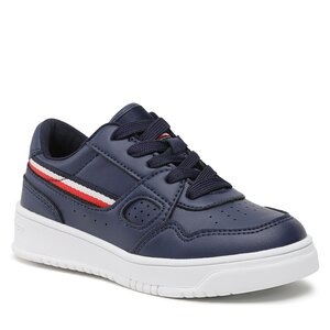 Sneakersy Tommy Hilfiger - Stripes Low Cut Lace-Up Sneaker T3X9-32848-1355 M Blue 800.