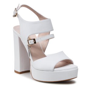 Sandále R.Polański - 1634 Biały Polina Lico.