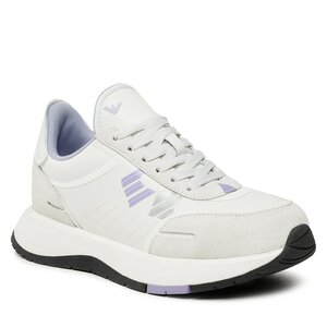 Sneakersy Emporio Armani - X3X160 XN821 S770 White/Lilac.