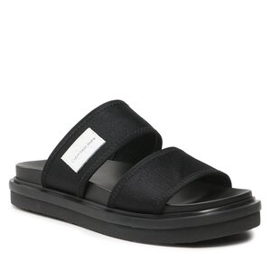 Šľapky Calvin Klein Jeans - Sandal Doublebar Badge YM0YM00642 Black BDS.