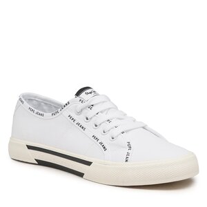 Tenisky Pepe Jeans - Brady Rib W White 800.