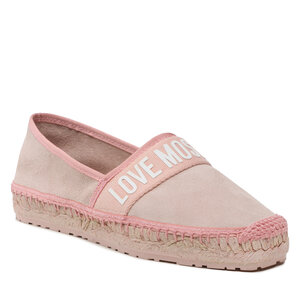 Espadrilky LOVE MOSCHINO - JA10482G0GIG0600 Rosa.
