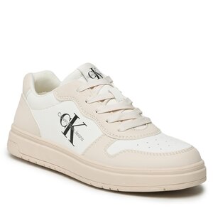 Sneakersy Calvin Klein Jeans - Low Cut Lace-Up Sneaker V3X9-80552-1355 S Beige/Milk A360.