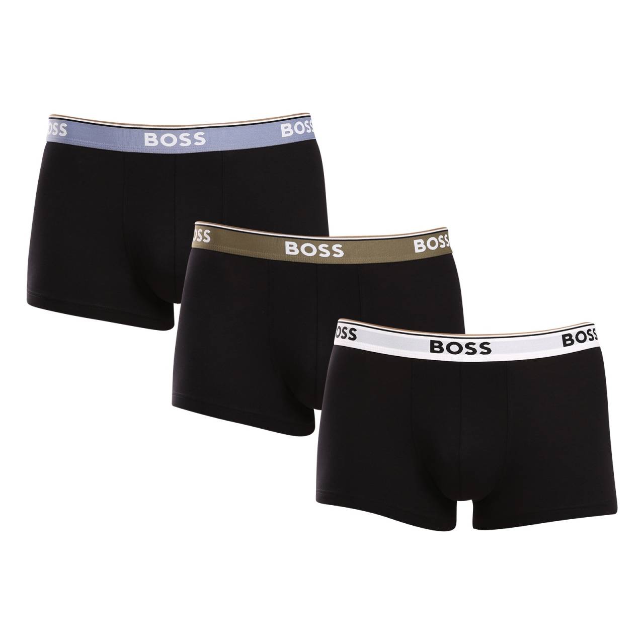 3PACK herenboxershort BOSS zwart (50517827 980) M.
Verwen jezelf met ultiem comfort en tijdloze stijl met de BOSS herenboxerslip.
Eersteklas materiaal voor maximaal comfort
De boxershorts zijn gemaakt van een hoogwaardige mix van katoen en elastaan, die zorgt voor de perfecte combinatie van zachtheid, ademend vermogen en elasticiteit.
Stijlvol ontwerp en elegante uitstraling
Het klassieke ontwerp met een subtiel BOSS-logo op het geweven rubber geeft de boxers een moderne en verfijnde look.
Waarom je van BOSS boxers zult houden

Premium katoen: Zacht, ademend en comfortabel op het lichaam.
Elastische tailleband met BOSS-logo: Stijlvol en comfortabel.
Langere slipjes: Ideaal onder een pak en om mee te sporten.
Flexibel materiaal: Het past zich perfect aan je lichaam aan.

Alle stijlvolle mannen zullen dol zijn op BOSS ondergoed
Het merk BOSS is voortgekomen uit de bekende kledingfabrikant Hugo Boss als een productlijn voor mannen die houden van kwaliteitsstukken en tijdloze looks.
Hoe verzorg je je BOSS boxers?
Om ervoor te zorgen dat je nieuwe boxershort zo lang mogelijk zijn vorm en kwaliteit behoudt, raden we je aan deze richtlijnen te volgen:

Wasgoed: Wassen op 40°C met vergelijkbare kleuren en een mild wasmiddel.
Drogen: Je kunt ze op een laag pitje in de droogtrommel drogen, maar wij raden aan om ze aan de lucht te laten drogen voor een langere levensduur.
Strijken: Strijk zo nodig op laag vuur.

Tip: Het juiste ondergoed vinden dat perfect bij je past, kan een uitdaging zijn.