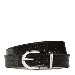 Dámsky opasok Calvin Klein - Ck Must Rnd Belt 25mm Embossed K60K610385 BAX.