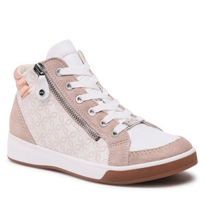 Sneakersy Ara - 12-34499-78 Sand/Weiss/Rosegold.