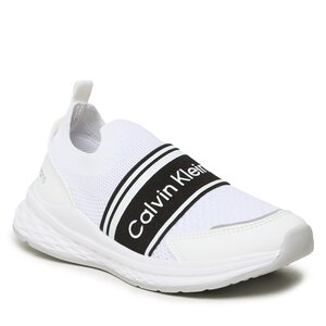 Sneakersy Calvin Klein Jeans - Low Cut Easy-On Sneaker V3B9-80594-0308 M White 100.