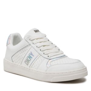 Sneakersy DKNY - Odlin K4215349 Wht/Silver WTL.