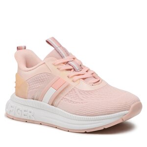 Sneakersy Tommy Hilfiger - Flag Low Cut Lace-Up Sneaker T3A9-32747-0308 M Pink 302.