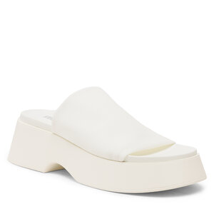 Šľapky Steve Madden - Throw back SM11002450-002 White.