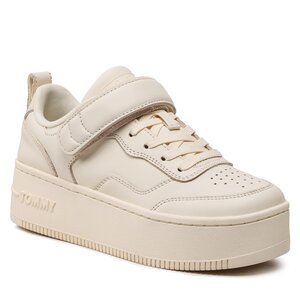 Sneakersy Tommy Jeans - Velcro Flatform EN0EN02101 Calico AEF.