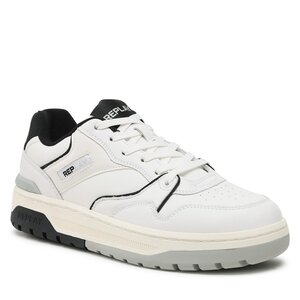 Sneakersy Replay - Gemini Action GMZ4S.000.C0001L White/Black 0062.