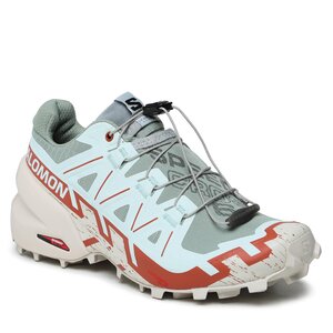 Topánky Salomon - Speedcross 6 L47219500 Lily Pad/Rainy Day/Bleached Aqua.