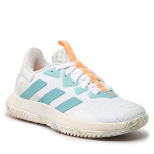 Topánky adidas - SoleMatch Control W GY7001 Cloud White/Mint Ton/Orbit Grey.