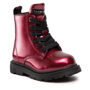Outdoorová obuv Tommy Hilfiger - Lace-Up Bootie T1A5-32373-1483 M Bordeaux 301.
