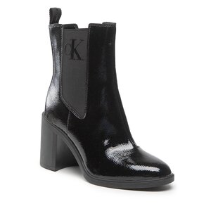 Členková obuv Calvin Klein Jeans - Block Heel Boot Naplak YW0YW00856 Black BDS.