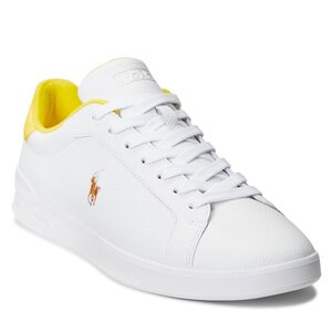 Sneakersy Polo Ralph Lauren - Hrt Ct Ii 809892328002 White/Yellow/Multi Pp.