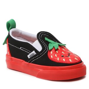 Tenisky Vans - Slip-On Berry VN0005WHREB1 Red/Black.