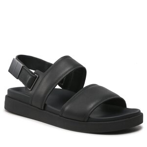 Sandále Calvin Klein - Back Strap Sandal Lth HM0HM00946 Ck Black BEH.
