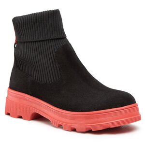 Členková obuv Piazza - 960129 Schwarz/Rot 01.