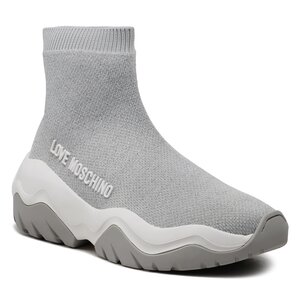 Sneakersy LOVE MOSCHINO - JA15574G1GIZS902 Argento.