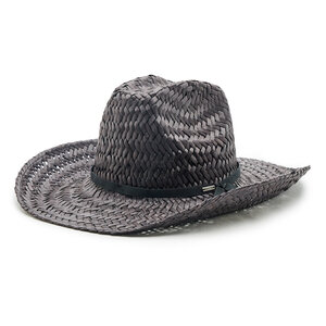 Klobúk Brixton - Houston Straw 11018 Black.