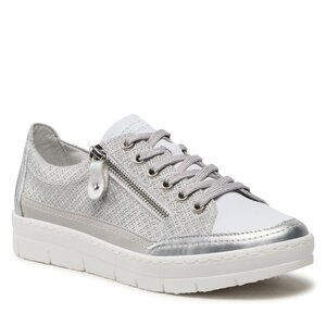 Sneakersy Remonte - D5826-90 Silber/Platin.