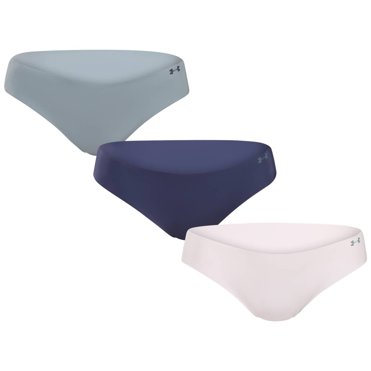 3PACK dámske nohavičky Under Armour bezšvové viacfarebné (1383897 014) XL.
Zabudnite na nepohodlné švy a odreniny!
Prémiový materiál, ktorý dýcha a pohybuje sa s vami
Bezšvové nohavičky Under Armour sú vyrobené z vysoko kvalitnej funkčnej pleteniny s obsahom polyamidu a elastanu.
Perfektný bezšvový strih pre každú príležitosť
Vďaka bezšvovému dizajnu nohavičky nikde netlačia ani sa nezarezávajú a sú neviditeľné aj pod veľmi tenkým oblečením.
Prečo si zamilujete bezšvové nohavičky Under Armour

Bezšvový dizajn: Perfektne hladký strih, ktorý nie je vidieť ani cítiť.
Ľahký a funkčný materiál: Rýchloschnúci, pružný a priedušný.
Kvalita Under Armour: Spoľahlivosť a pohodlie pri každom pohybe.

Spodná bielizeň Under Armour pre aktívny životný štýl
Značku Under Armour založil bývalý americký futbalista Kevin Plank, ktorý nebol spokojný so svojím športovým oblečením, ktoré sa ľahko spotilo a rozhodne nevoňalo príjemne.
Ako sa starať o bezšvové nohavičky Under Armour
Aby vaše obľúbené spodné prádlo zostalo dlho v perfektnom stave, odporúčame dodržiavať tieto pokyny na údržbu.

Pranie: Perte na 30 °C, najlepšie naruby a s jemným pracím prostriedkom.
Sušenie: Nesušte v sušičke.
Žehlenie: Nežehlite.

 
Tip: Nájdenie správneho spodného prádla, ktoré vám perfektne sedí, môže byť niekedy náročné.