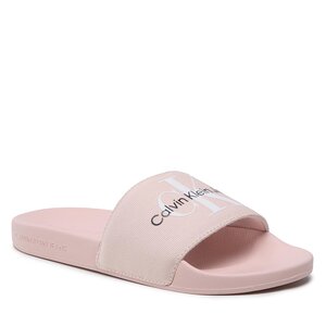 Šľapky Calvin Klein Jeans - Slide Monogram Co YW0YW00103 Peach Blush 0JW.