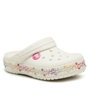 Šľapky Crocs - Crocband Stretch 208270 White/Multi.