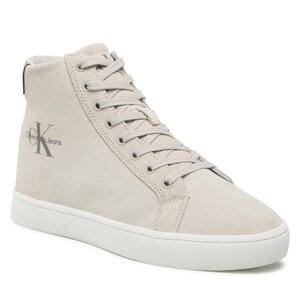 Sneakersy Calvin Klein Jeans - Classic Cupsole Laceup Mid Su YM0YM00493 Eggshell ACF.