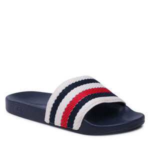Šľapky Tommy Hilfiger - Essential Pool Slide FW0FW07151 Space Blue DW6.
