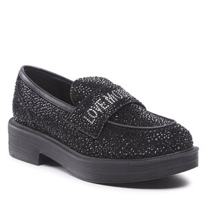 Loafers LOVE MOSCHINO - JA10044G1GIGA000 Nero.