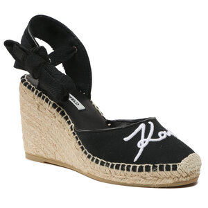 Espadrilky KARL LAGERFELD - KL32223 Black.